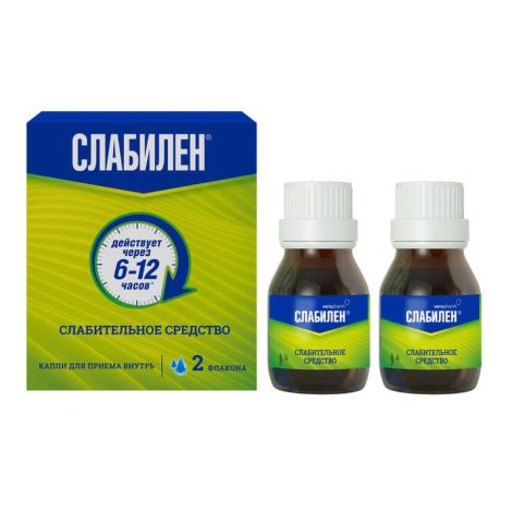 Слабилен капли д/приема внутрь 7,5мг 15мл №2