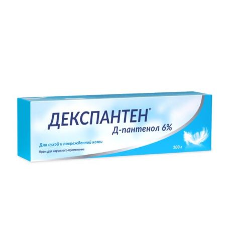 Декспантен крем с д-пантенолом 6% 100г