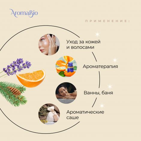 Аромабио набор эфирных масел подарочный пихта/лаванда/апельсин 10мл №3 №4