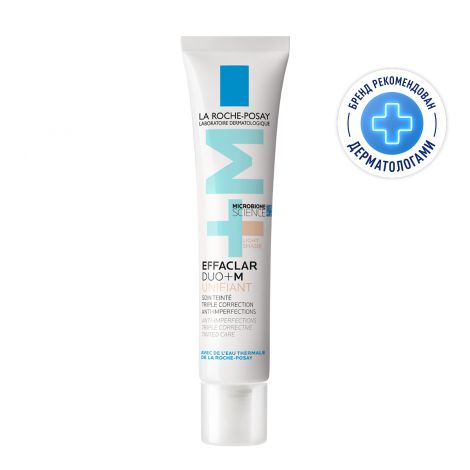 Ля Рош-Позе Эфаклар Дуо+ М крем-гель для лица тонирующий 40мл