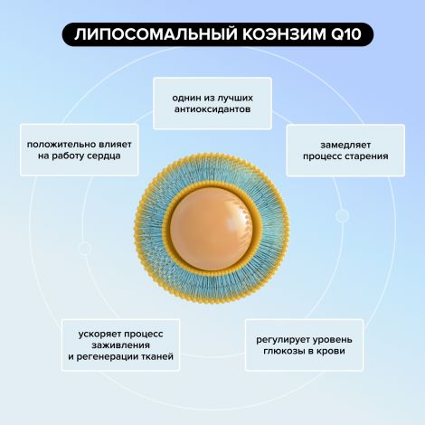 Будь Здоров! Липосомальное Q10 капс. №60 №3