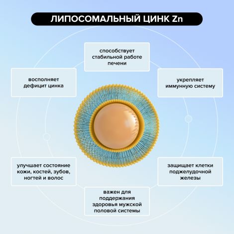 Будь Здоров! Липосомальный Цинк Zn капс. №60 №4