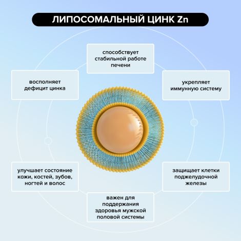 Будь Здоров! Липосомальный Цинк Zn капсулы № 60 №2