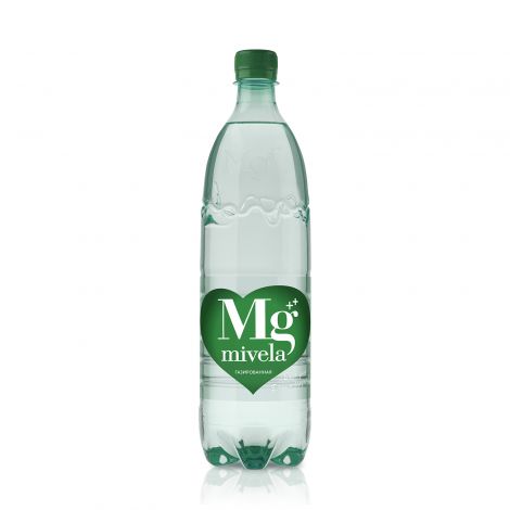 Ригла вода минеральная Мивела Mg++ природ.питьевая лечеб.-столов.газ. 1л