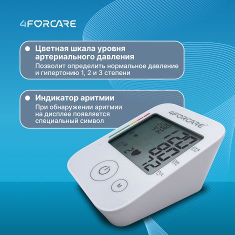 4FORCARE тонометр автоматический на плечо L1 эко № 1 №3