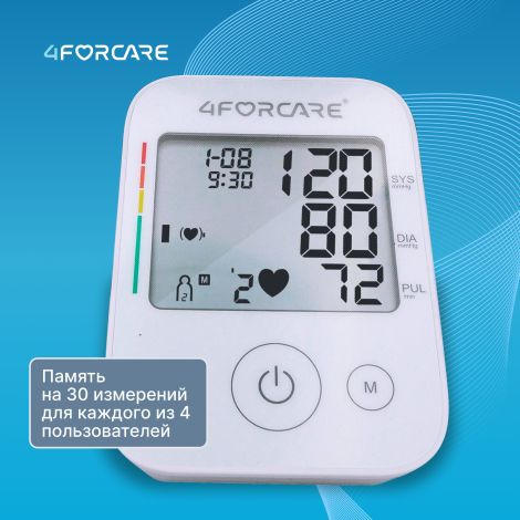 4FORCARE тонометр автоматический на плечо L1 эко № 1 №8