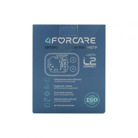 4FORCARE тонометр автоматический на запястье L2 компакт №1 №2