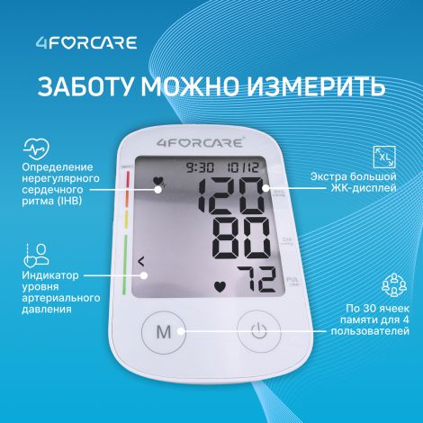 4FORCARE тонометр автоматический на плечо L3 премиум №1 №4