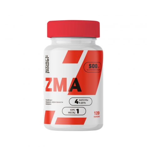 Смарт Пауэр ZMA цинк/магний/B6 капс. №120