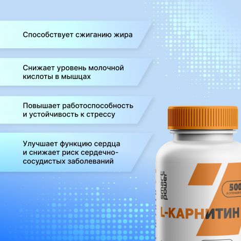 Смарт Пауэр L-карнитин капс. №80 №6