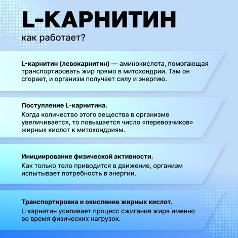 Смарт Пауэр L-карнитин капс. №80 №7