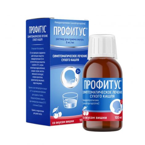 Профитус р-р для приема внутрь флак. 6 мг/мл 100мл №3