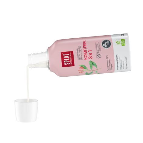 Сплат профессионал ополаскиватель для полости рта биоактивный комплекс 3в1 275мл №2