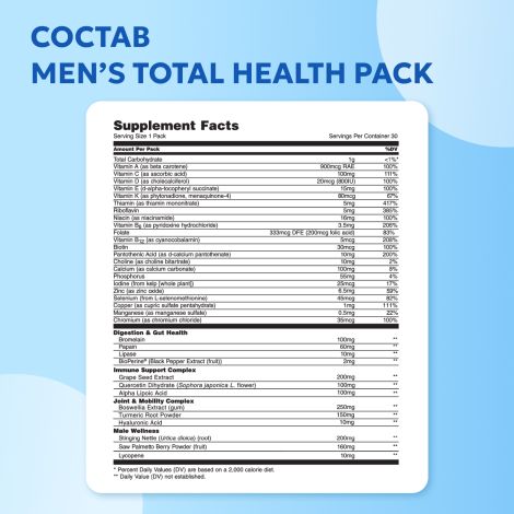 Юниверсал Менс Тотал Хелс Пак пак. №30 №6