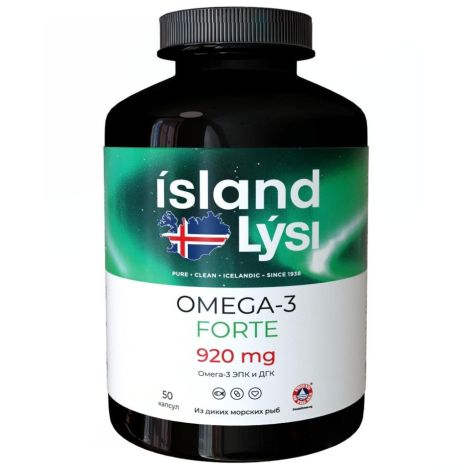 Лиси Омега-3 форте 920мг капс. №50
