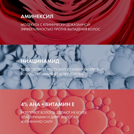 Виши Деркос Техник шампунь против выпадения волос Энерджи плюс рефил 400мл №6