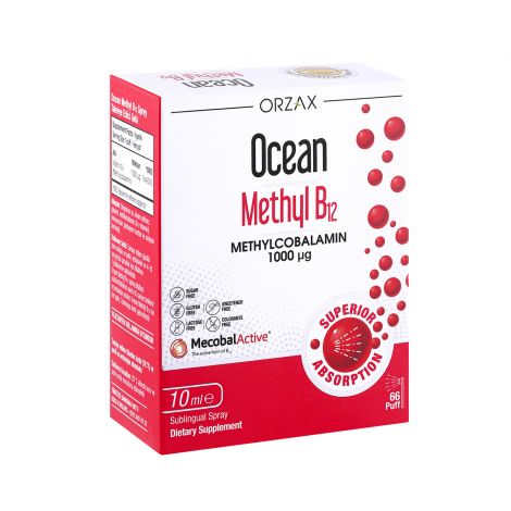 Орзакс Оушен метилВ12 1000мкг спрей 10мл