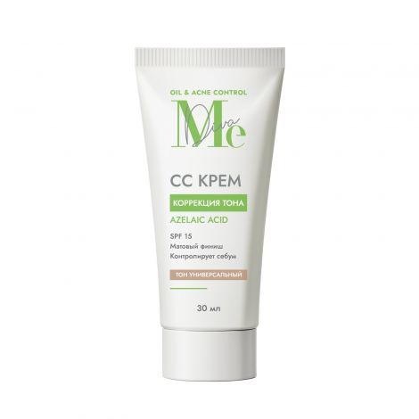 Медива ОЙЛ ЭНД АКНЕ КОНТРОЛ СС крем для смешанной и жирной кожи лица SPF15 30мл №2