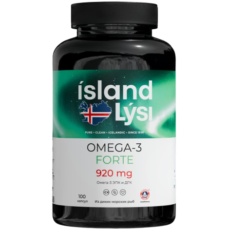 Лиси Омега-3 форте 920мг капс. №100