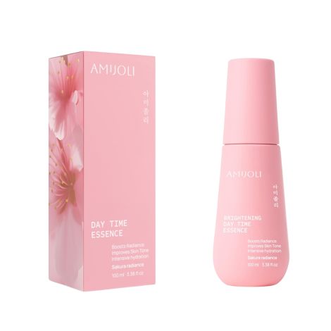 Амиджоли эссенция дневная для увлажнения кожи с муцином улитки и экстрактом сакуры 100мл