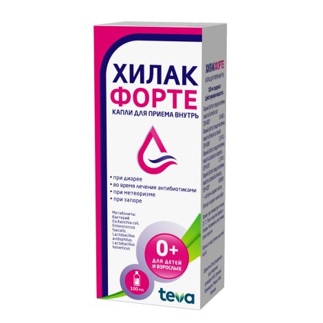 Хилак форте капли 100мл №2