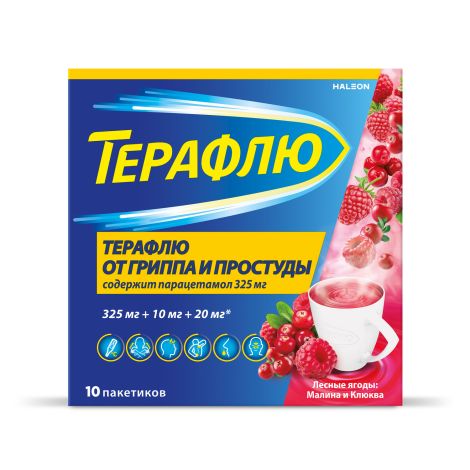 Терафлю лесные ягоды пор. для приг.р-ра №10 №3