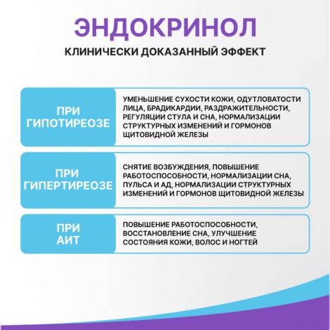 Эндокринол капс. 275мг №30 №3