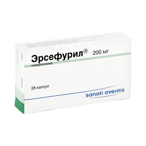 Эрсефурил капс. 200мг №28 №2