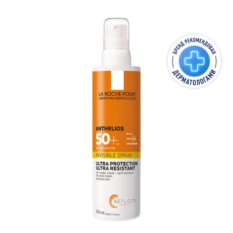 Ля Рош-Позе Антгелиос спрей д/лица/тела солнцезащитный SPF50+ 200мл 17215061
