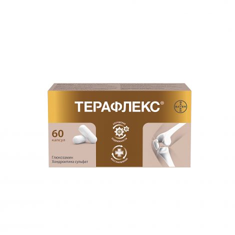 Терафлекс капс. 500мг+400мг №60 №3