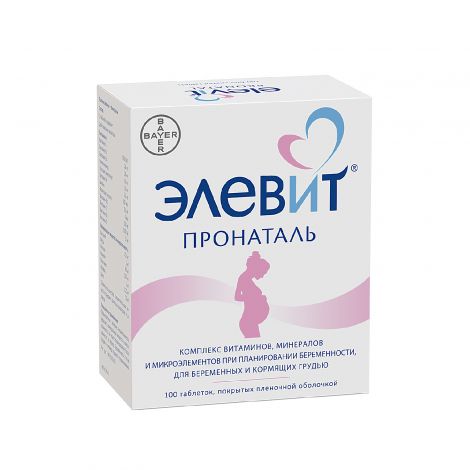 Элевит Пронаталь таб.п/о №100 №4