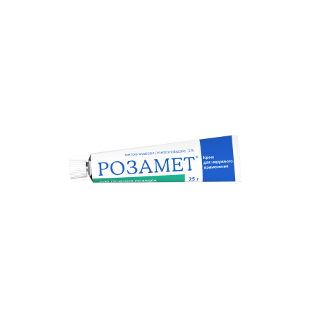 Розамет (метронидазол) крем 1% 25г №2
