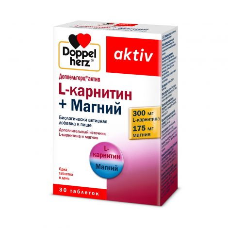 Доппельгерц Актив L-Карнитин+Магний таб. №30 №2