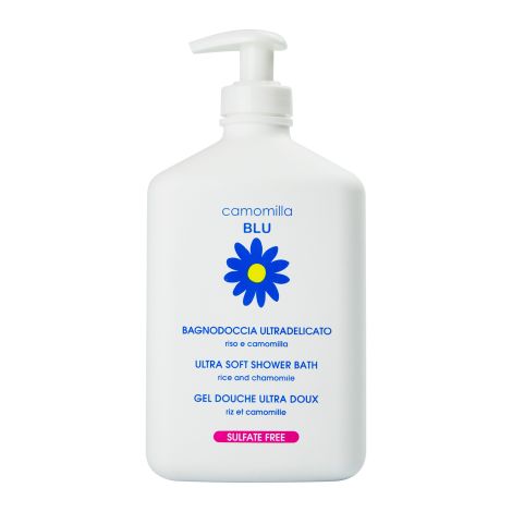 Камомилла Блю гель для душа с рисом и ромашкой для взрослых и детей 0+ 500мл