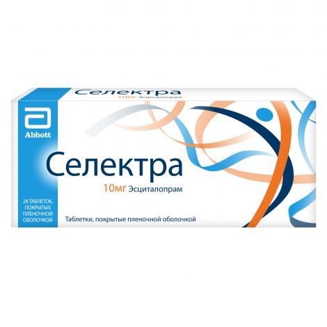 Селектра таб.п/о 10мг №28