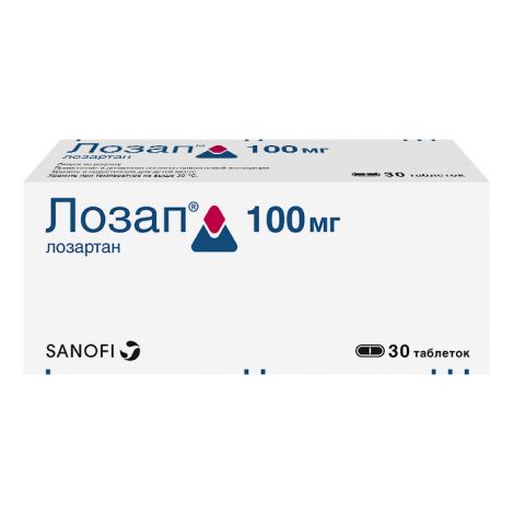 Лозап таб.п/о 100мг №30