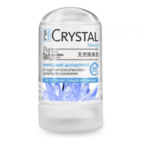 secrets lan минеральный дезодорант для тела crystal deodorant stick 60,0