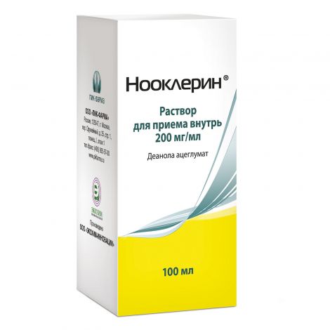 Нооклерин р-р для приема внутрь 20% 100мл №2