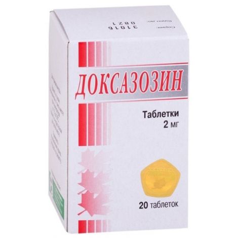Доксазозин таб. 2мг №20
