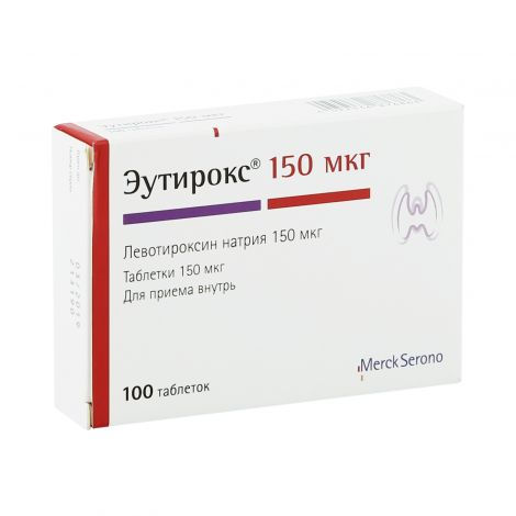 Эутирокс таб. 150мкг №100 №2