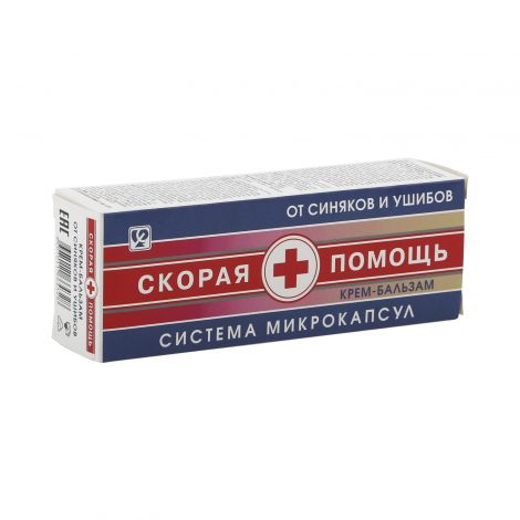 Скорая помощь против синяков/ушибов крем-бальзам для тела 75мл №2