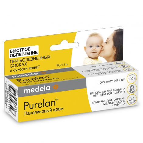 Медела крем Пурелан 100 для сосков 37г №3
