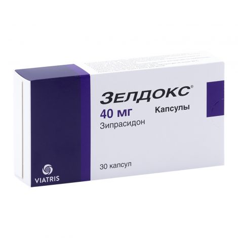 Зелдокс капс. 40мг №30 №2