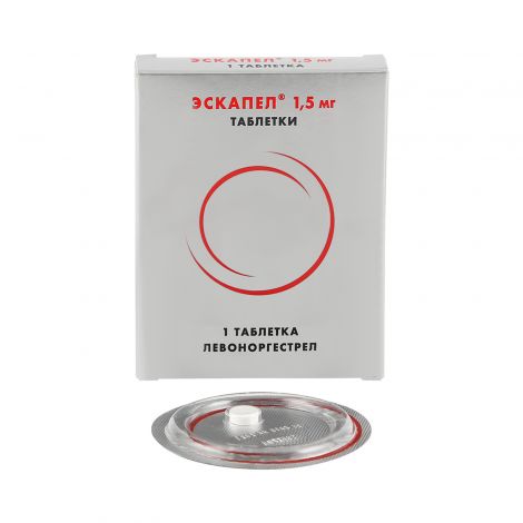 Эскапел таб. 1,5мг №1