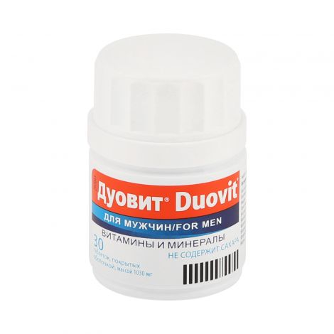 Дуовит для мужчин таб.п/о №30