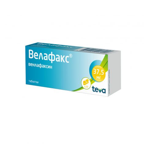 Велафакс таб. 37,5мг №28