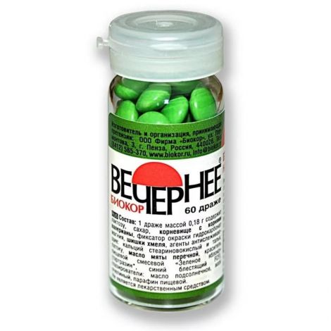 Биокор Вечернее таб. 0,18г №60 БАД