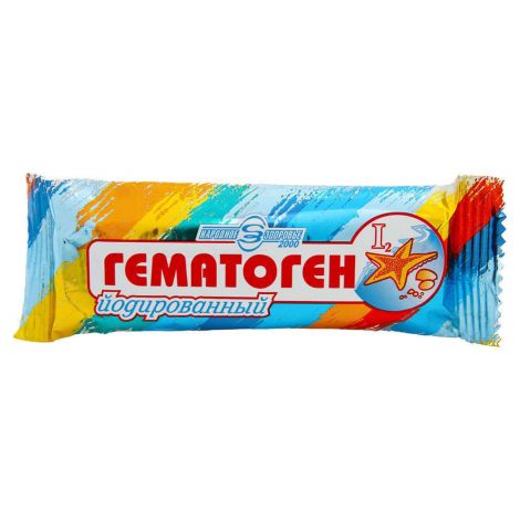 Гематоген Народный йодированный 40г