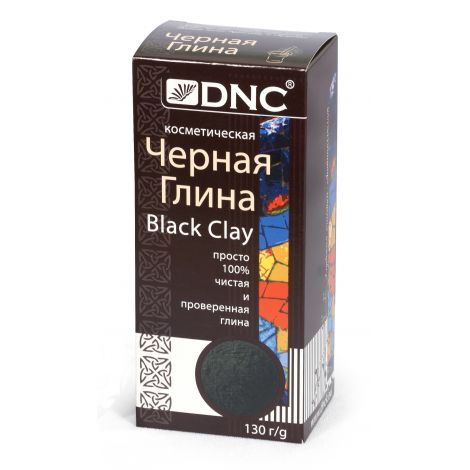 ДНЦ глина косметическая черная 130г