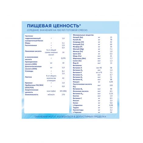 Нутрилон смесь молочная Комфорт 2 400г №3